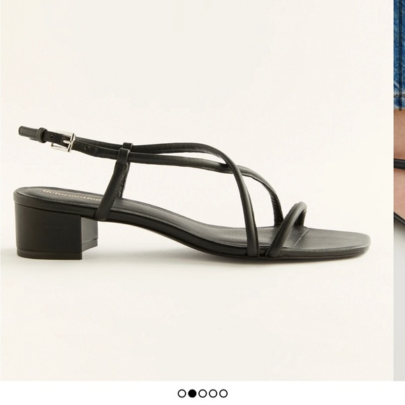 Reformation Black Sandals - Picture 2 of 9